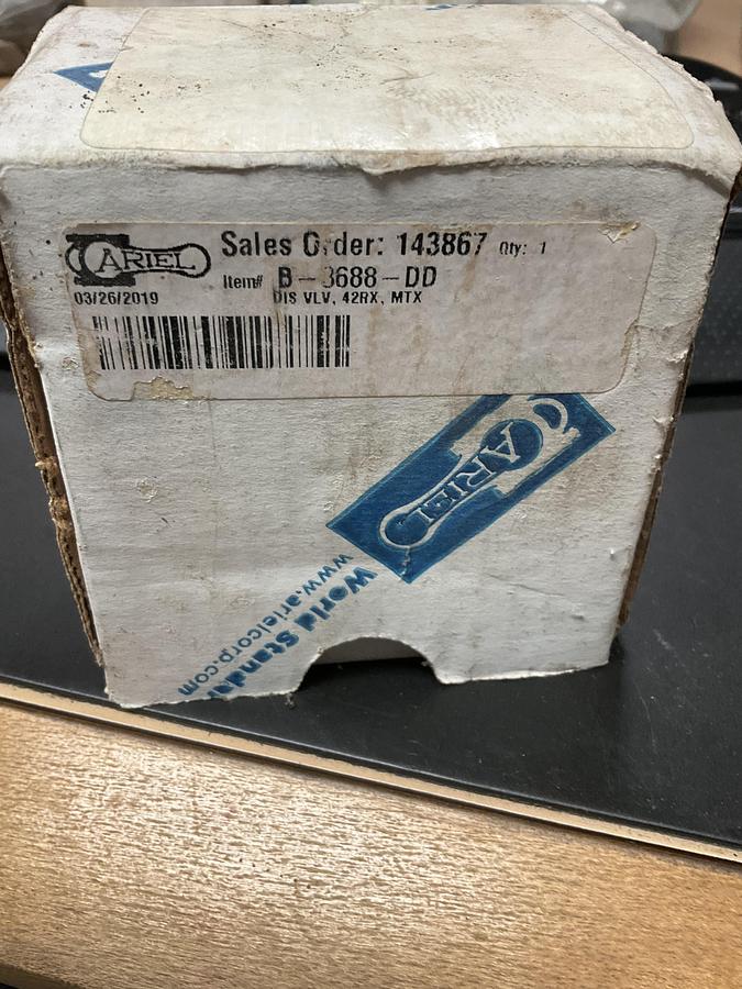 Ariel Discharge Valve PN: B-3688-DD