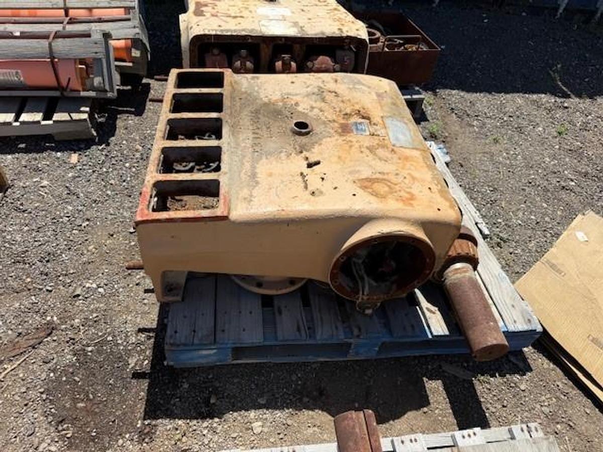 Used National 217Q-4 Pump Crankcase and Crank only SN 53773