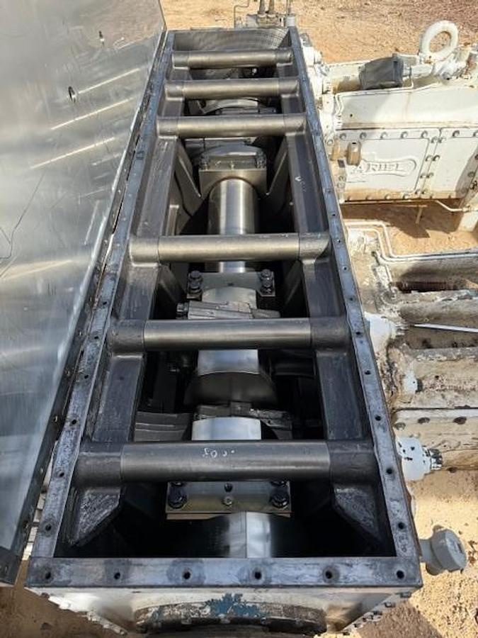 Used Ariel JGK-4 Compressor Frame SN F-37234 with (2) 11” x (2) 6.25” JGK Cylinders 