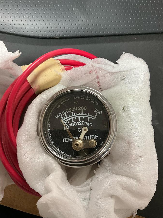 FW MURPHY 20T-300-30-1/2 Temperature Swichgage PN: 10702076