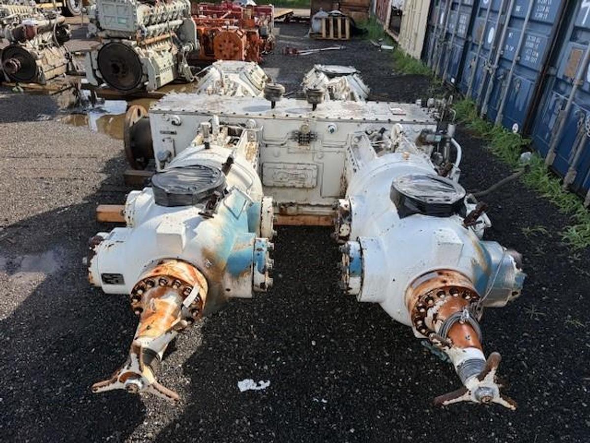 Used Ariel JGK-4 Compressor Frame SN F-37234 with (2) 11” x (2) 6.25” JGK Cylinders 