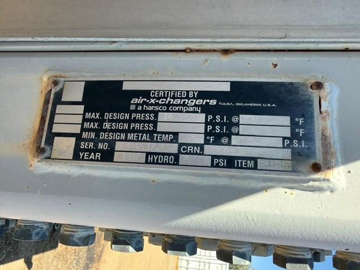 Used Air X Changer 60BVI Gas Cooler SN 974942