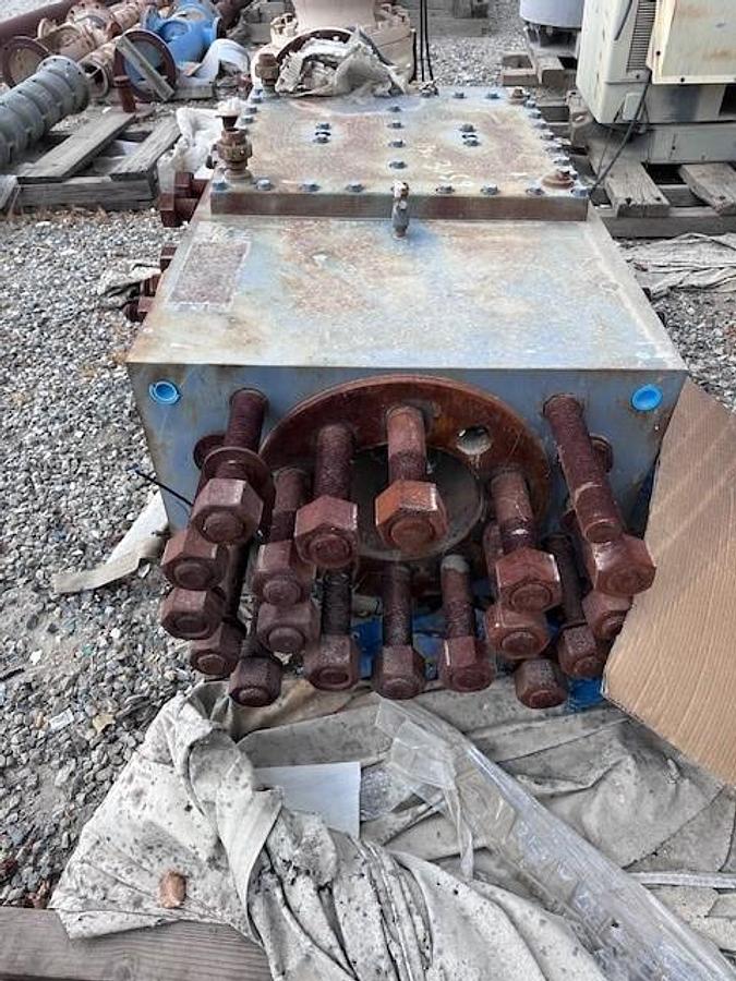 Used Ingersoll Rand 8.25” x 15” stroke KVR 4000 # cylinder SN 4T-9979