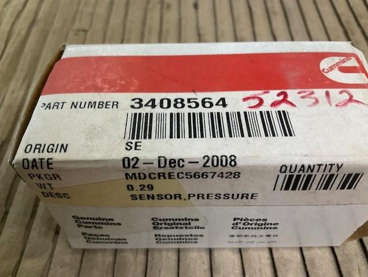 Cummins Pressure Sensor PN 4808564