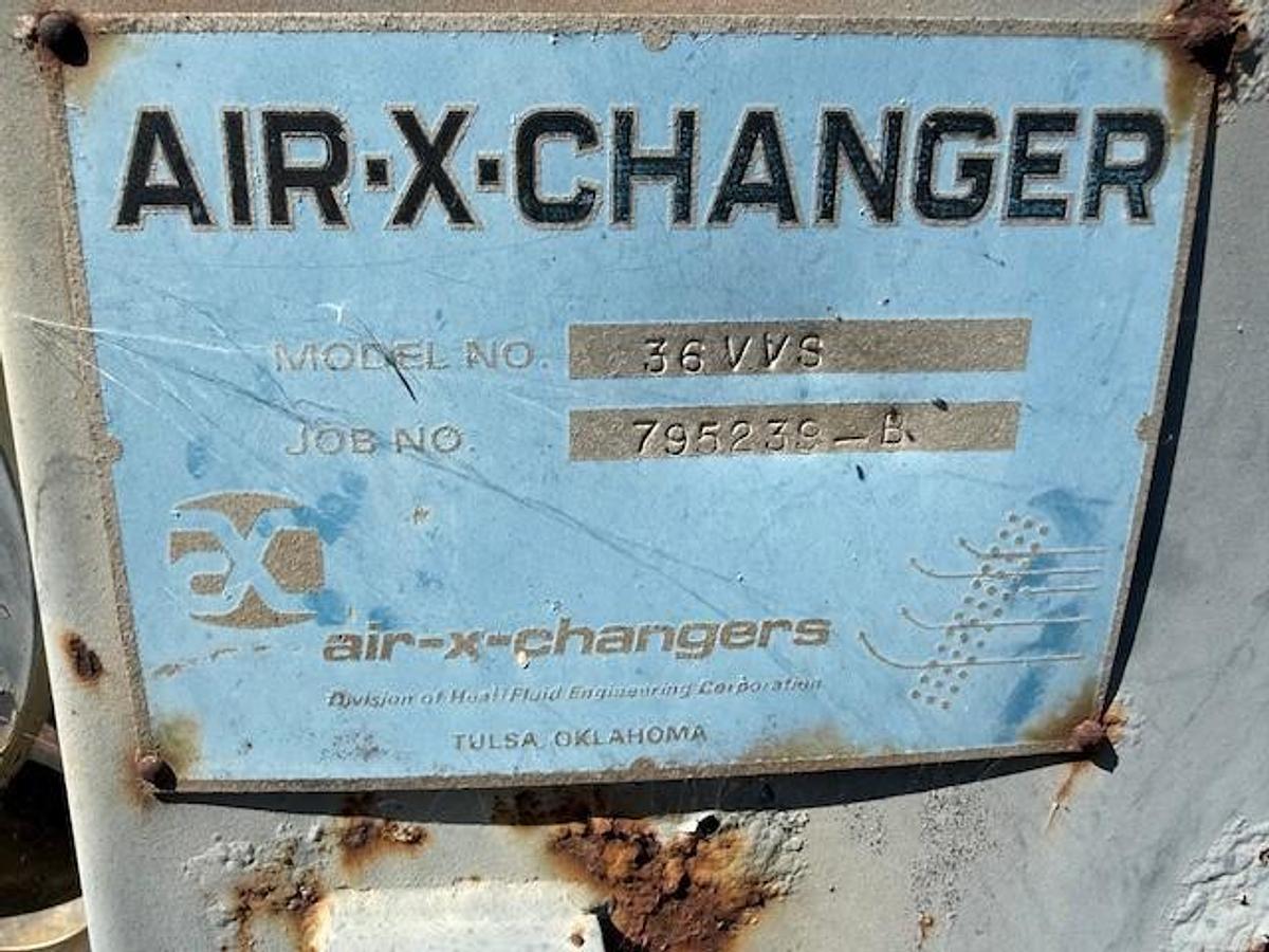 Used Air X Changer 36VVS Four Stage SS Cooler SN 795239-B