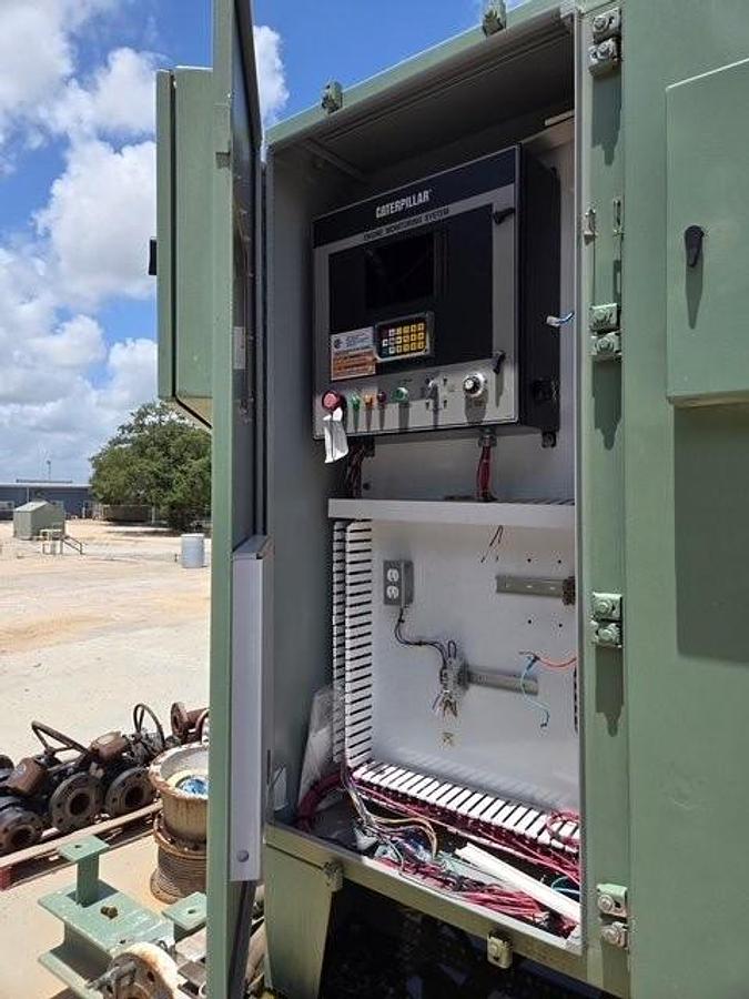 Used CAT G3606 / Ariel JGC/D-4 Two Stage Compressor Skid with Scrubbers and 132F2 Cooler Only