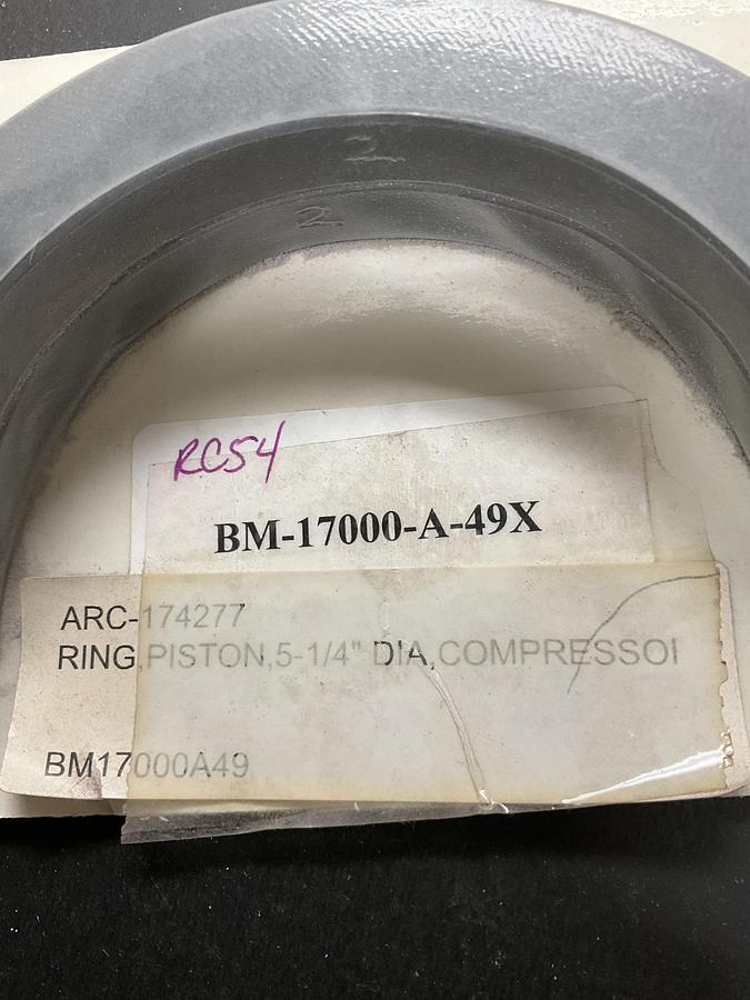 Cooper-AJAX 5¼-inch compressor piston ring PN: