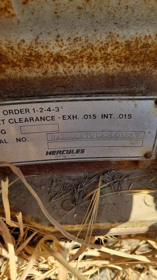 Used Hercules G2300 Engines HA3335070