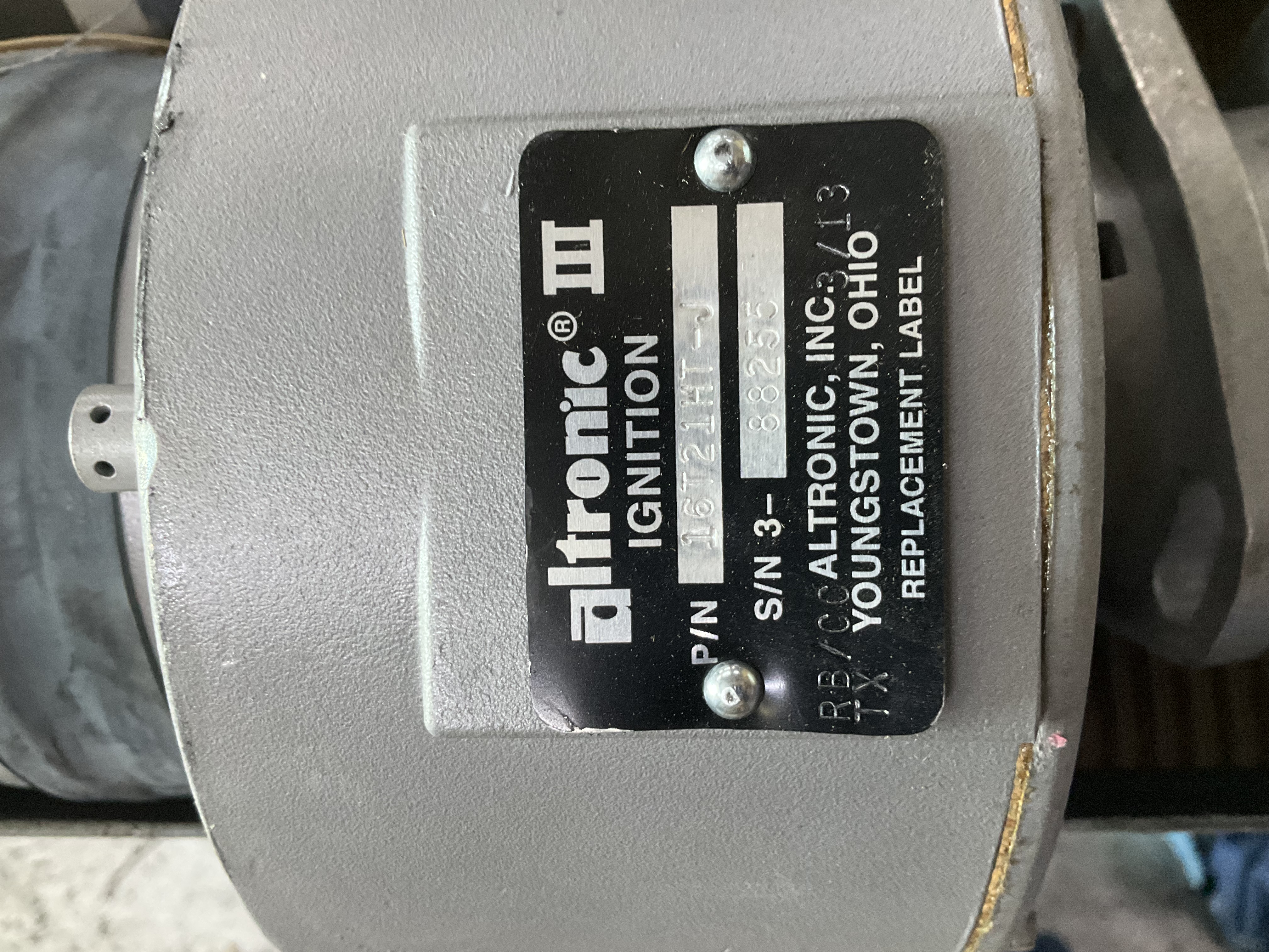 Rebuilt Altonic ingition III Mag PN: 16T21HT