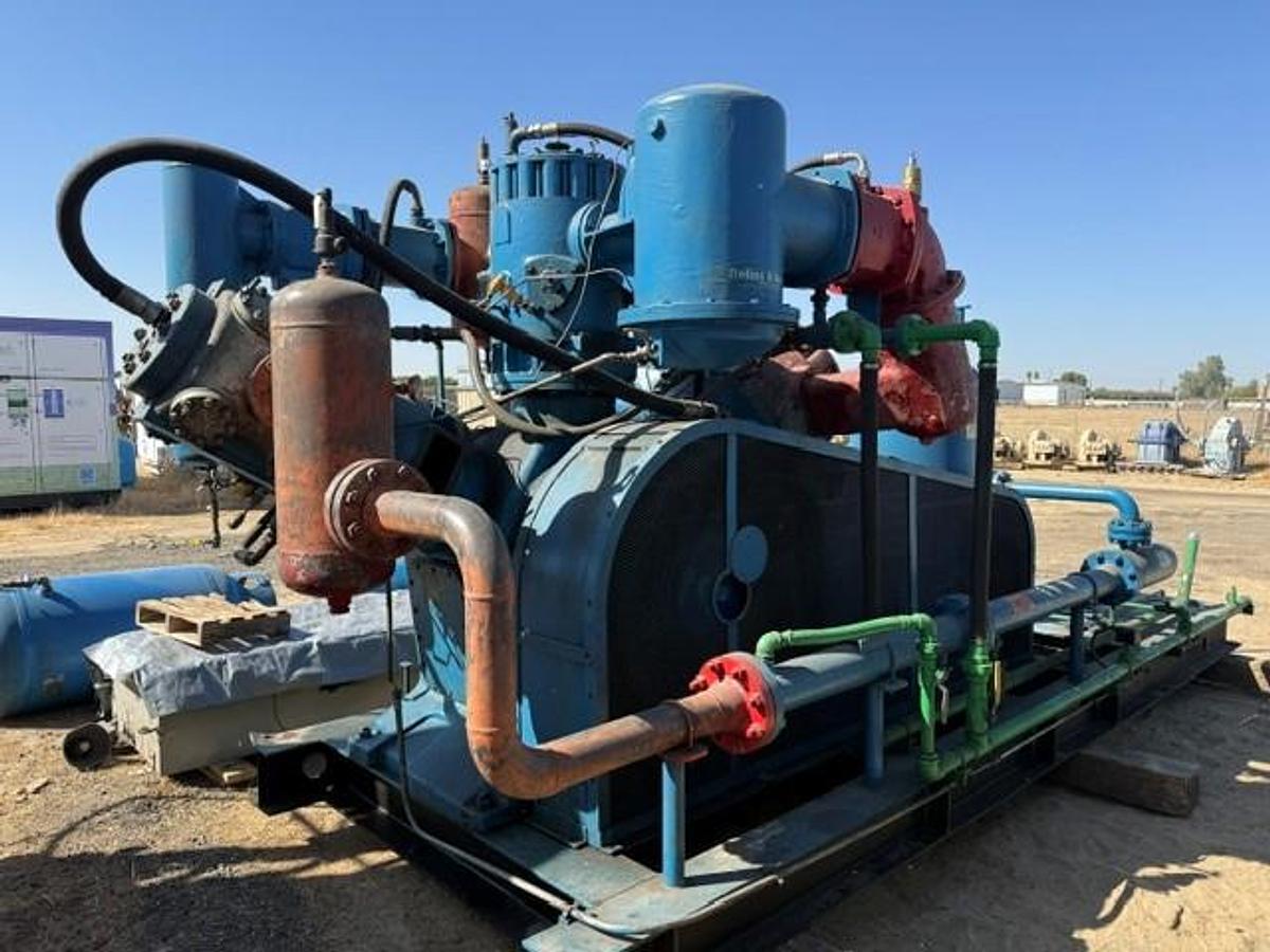 Used 300 HP / Bellis and Morcom WH28N-H3 Air Compressor SN 7779