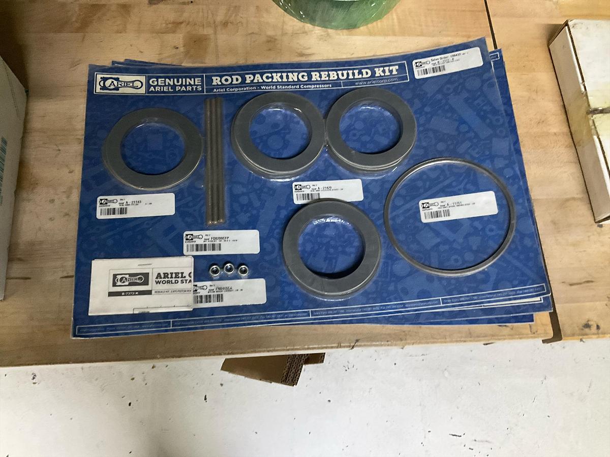 ARIEL REBUILD KIT 2.875 PISTON ROD PACKING PN: B-7372-K