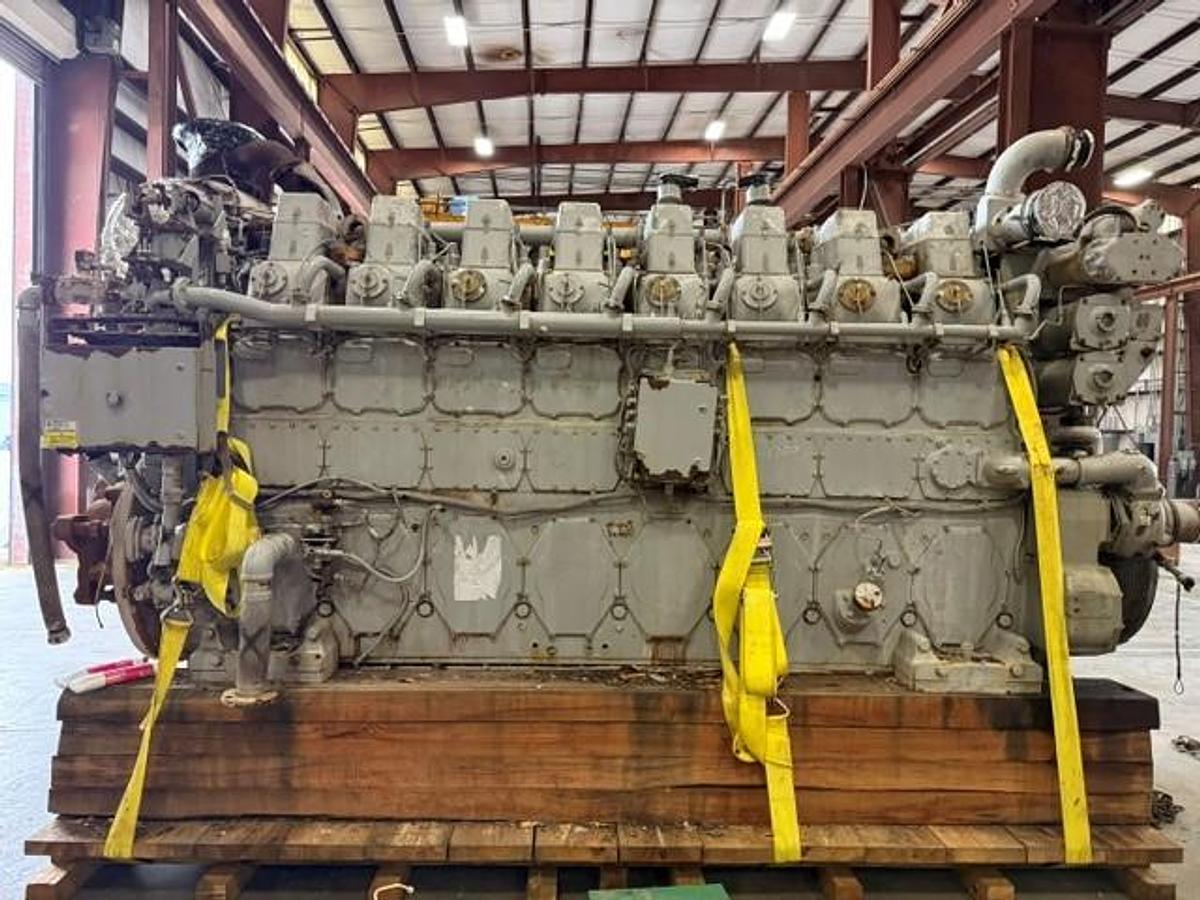 Used CAT G3608 A3 Engine SN BEN00776