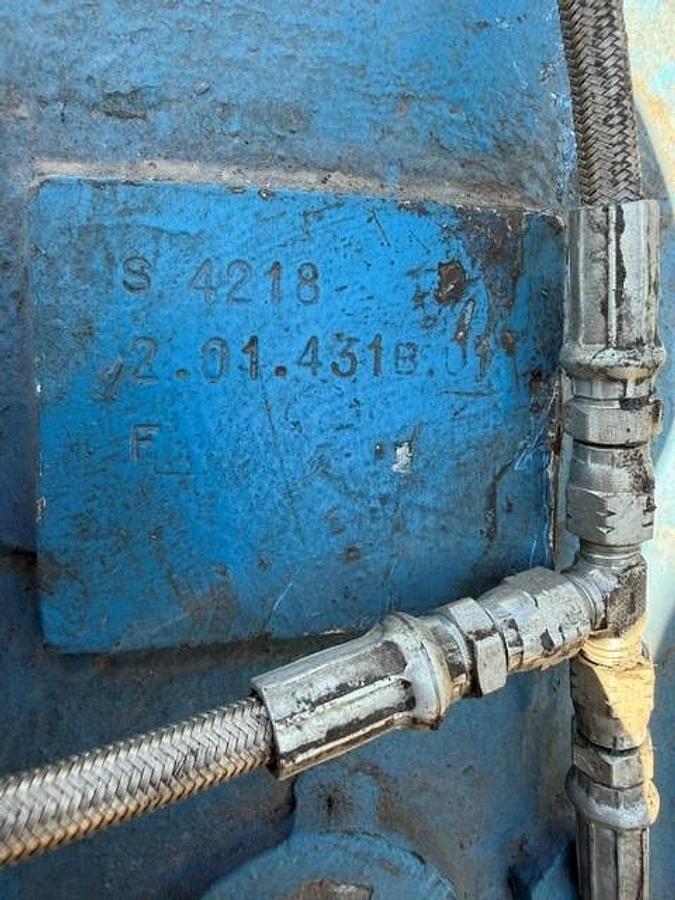 Used Bellis and Morcom 300 HP Air Compressor Model WH28H3N SN 7690