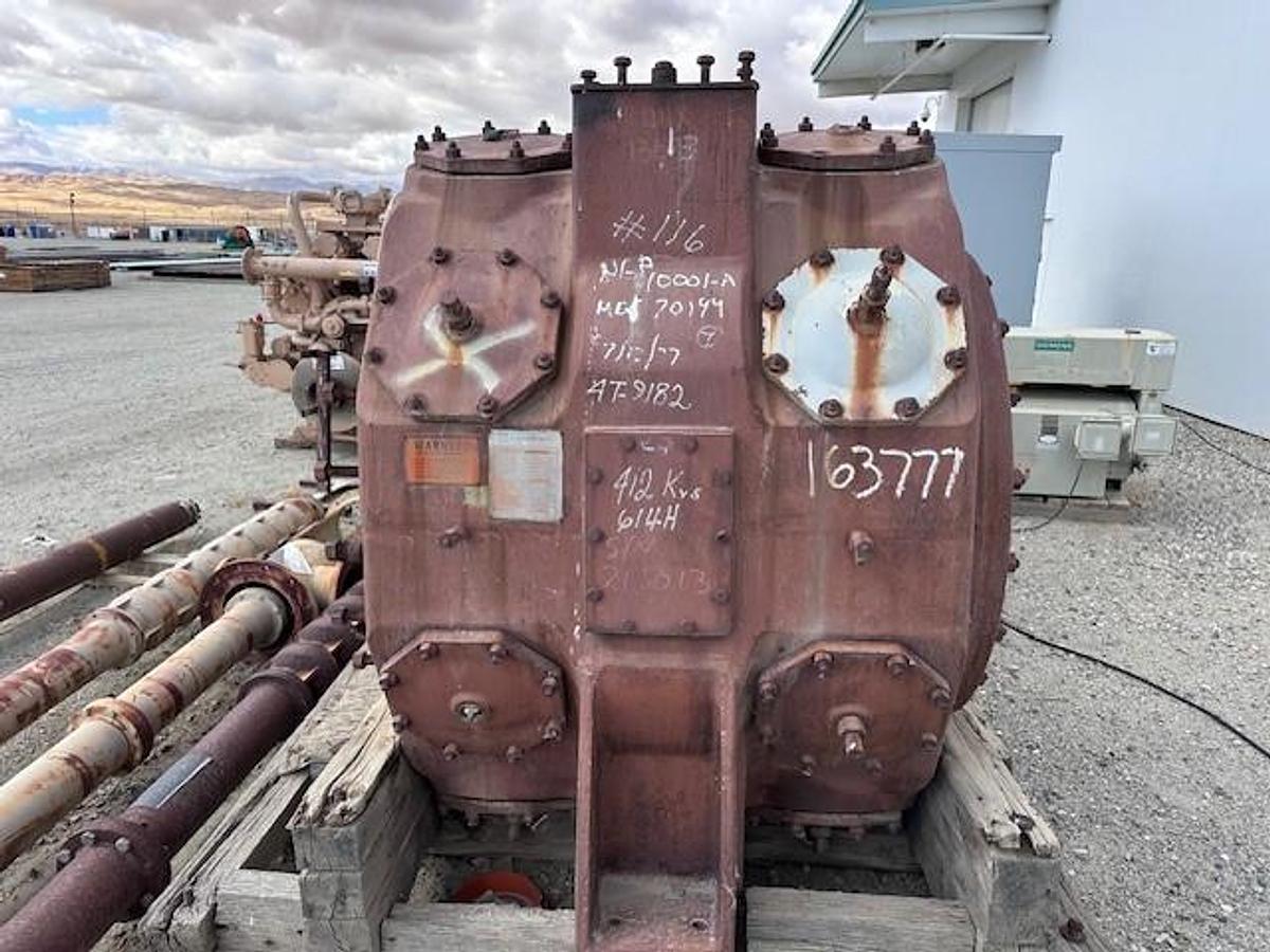 Used Ingersoll Rand 40.5” x 15” stroke KVS 55 # Cylinders SN 4T-9182, 4T-9198