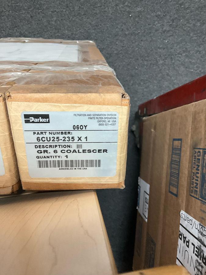 Parker Finite Pneumatic Filter Element PN: 6CU25-235 X 1