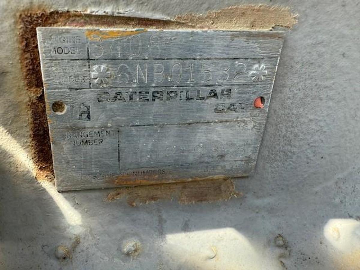 Used Cat Model G3408TA/ Frick Model TDSH233L With Cooler