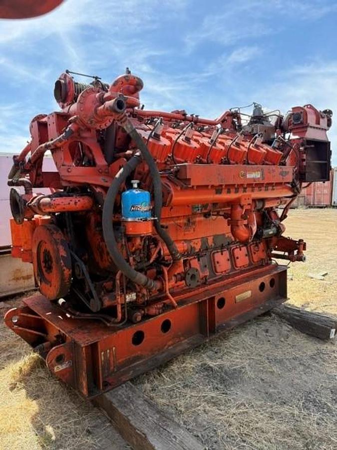 Used Waukesha L5794LT ESM Engine SN C-95376/1