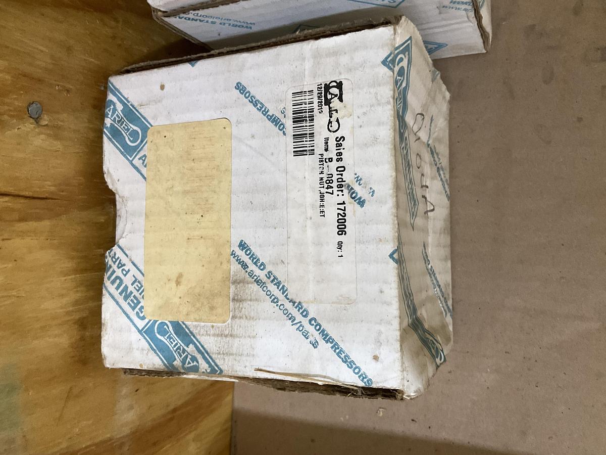 Ariel PISTON NUT,JGH:E:ET PN: B-0847