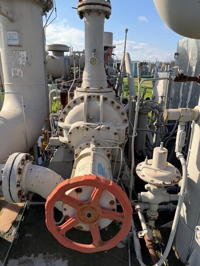 Used Cat Model G3408TA/ Frick Model TDSH233L With Cooler