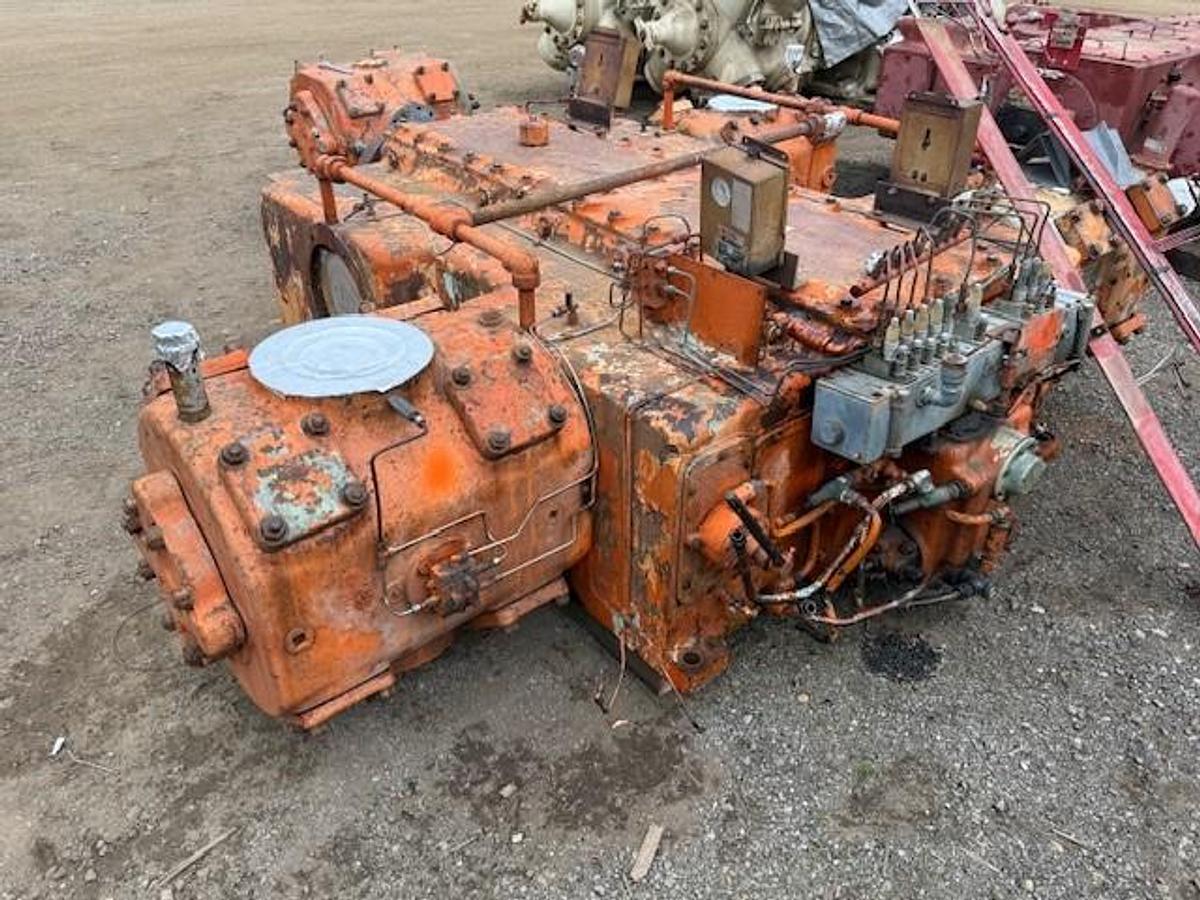 Used Cooper Bessemer AMA-4 Compressor Frame SN 47822 with 8.875” x 8.875” x 6.375” x 6.375” x 5” stroke Cylinders 