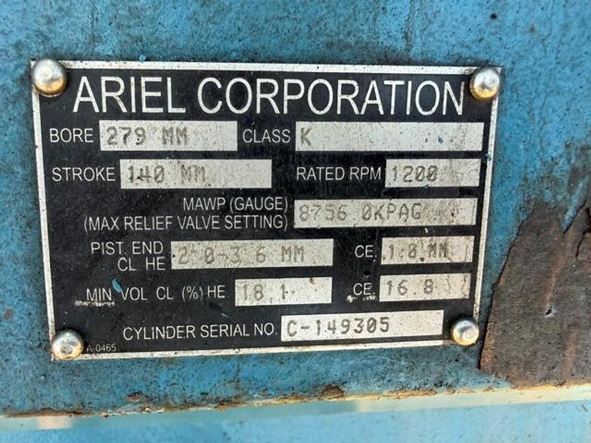 Used Ariel 11” JGK 845 # Cylinder SN C-149305