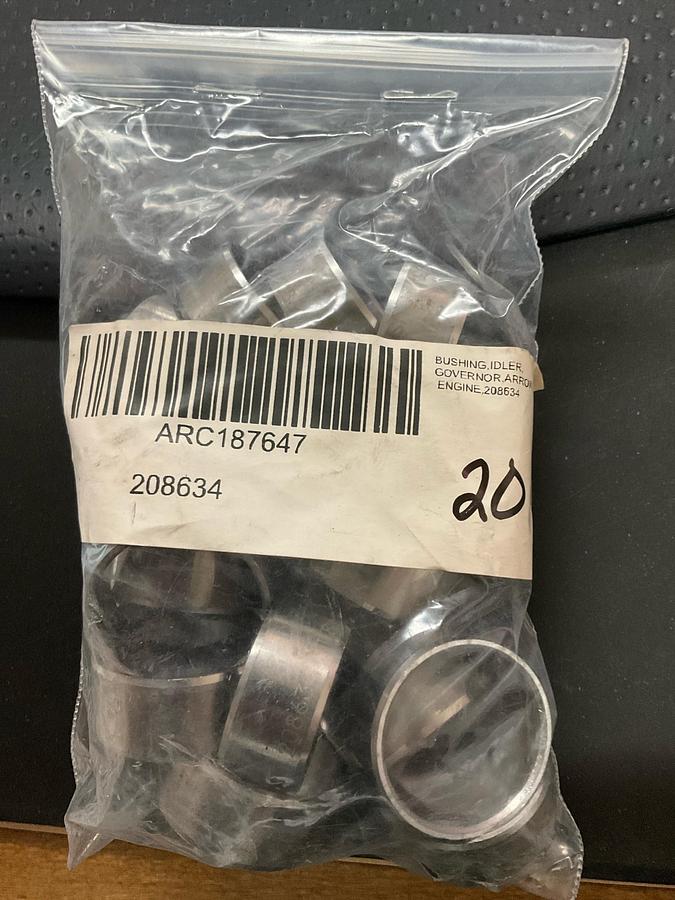 ARROW GOVERNOR IDLER BUSHING PN: 208634