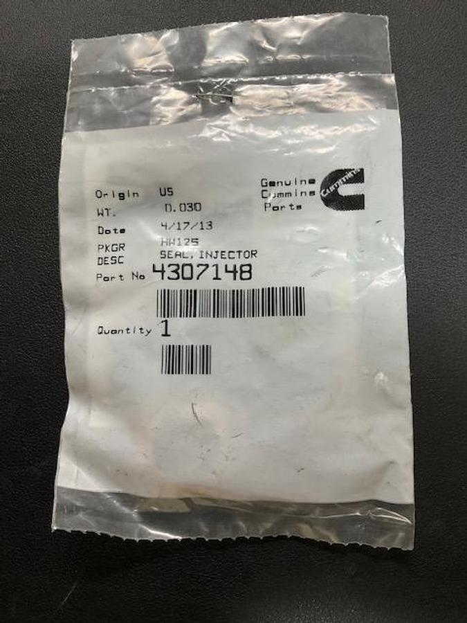 Cummins Injector Seal PN 4307148