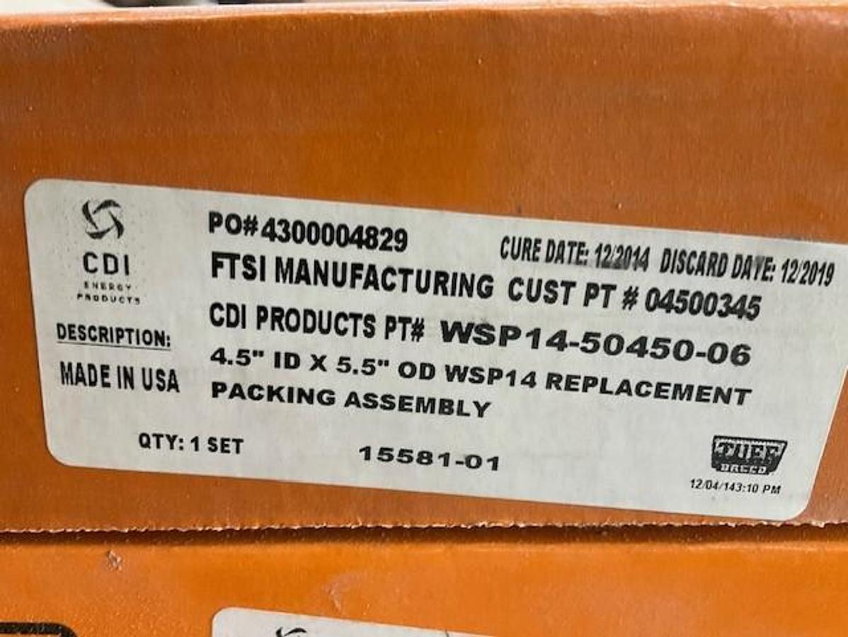 Tuff Breed Packing Assembly PN WSP14-50450-06