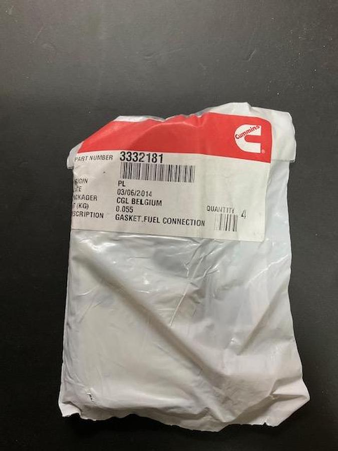 Cummins Fuel Connection Gasket PN 3332181