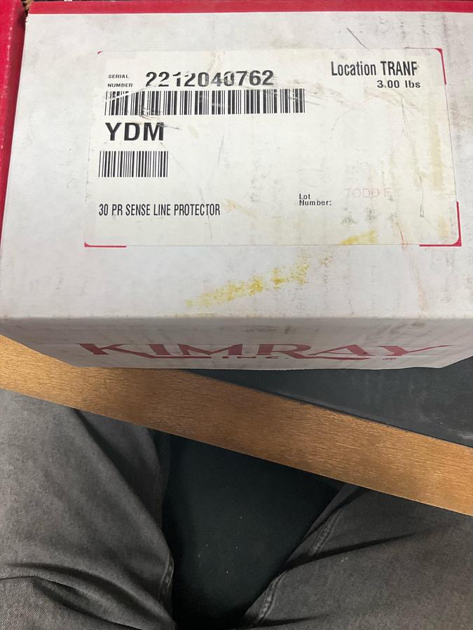 KIMRAY 30 PR SENSE LINE PROTECTOR PN:4525