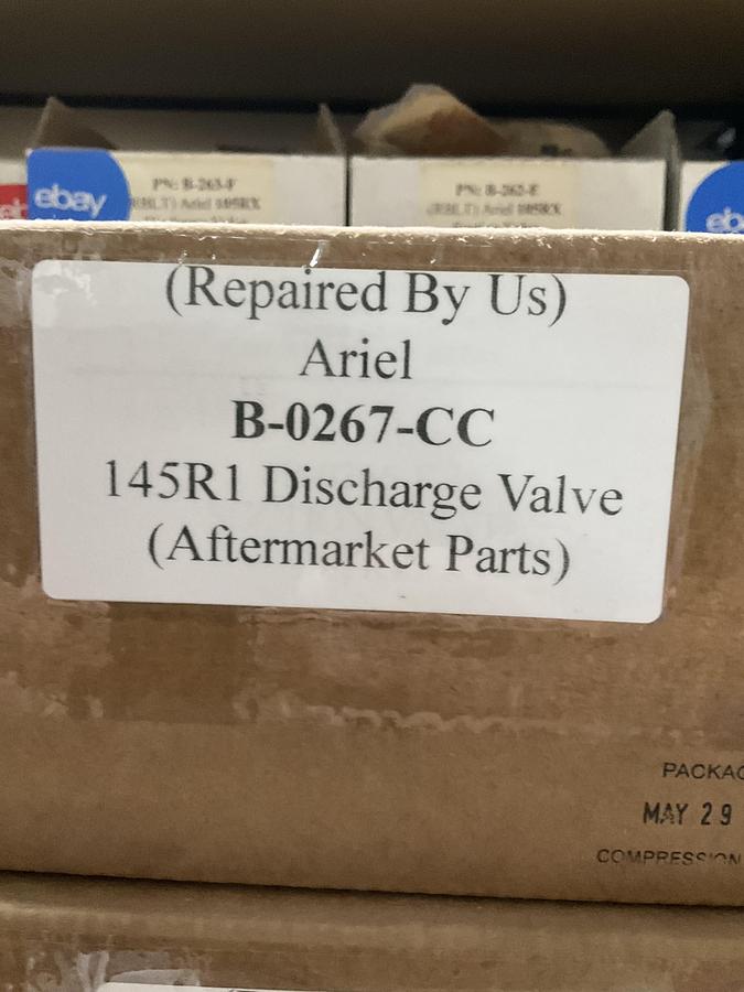 Rebuilt Ariel Discharge Valve 145R1 PN: B-0267-CC