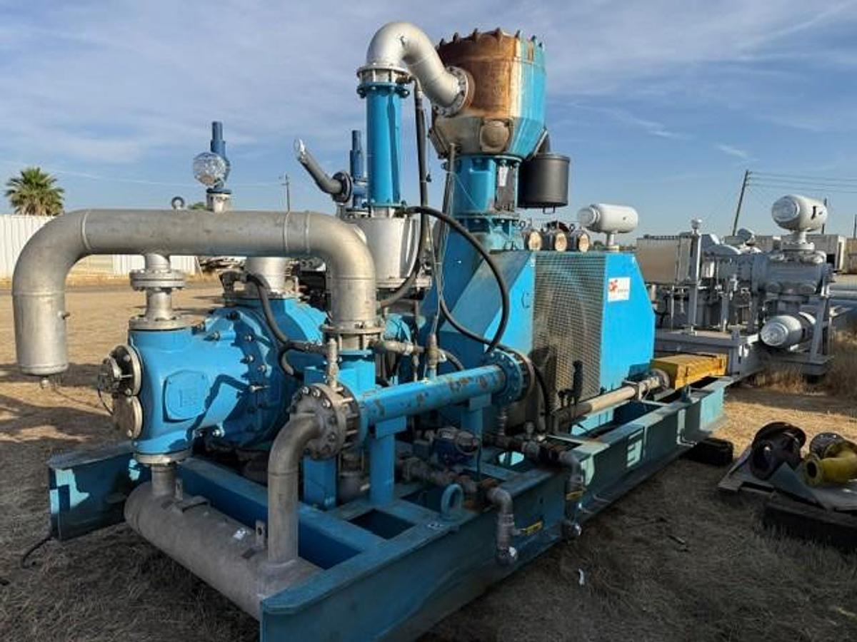 Used AF CE68F Air Compressor SN 20G542 with 378 KW Electric Motor
