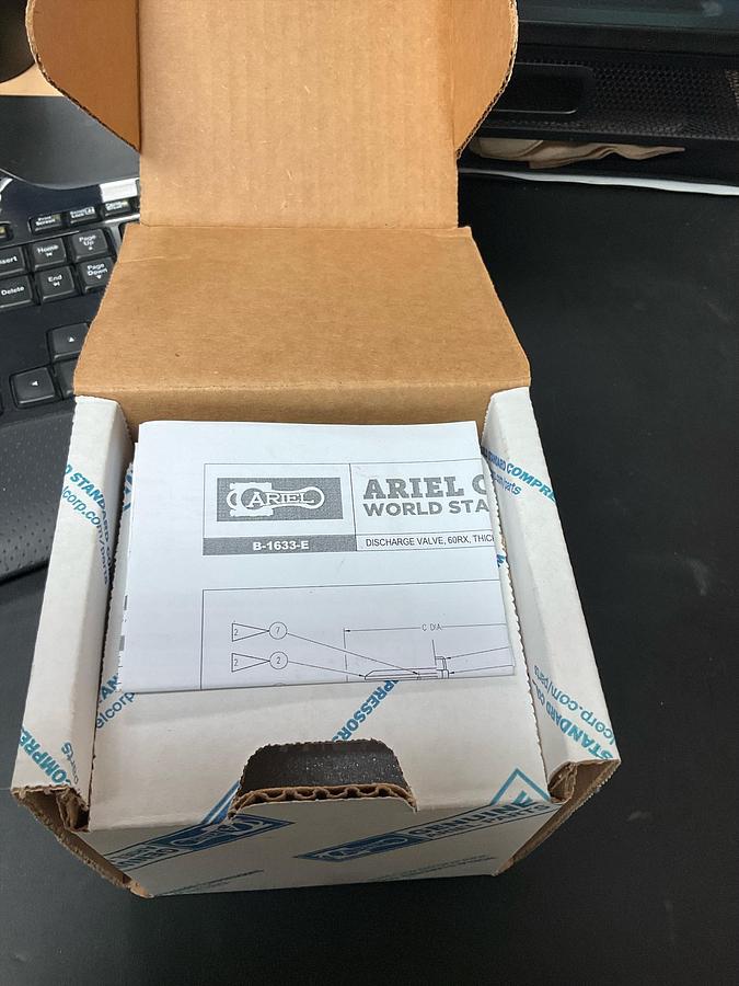 Ariel Discharge Valve DIS VLV, 60RX ,THKGRD PN:  B-1633-E