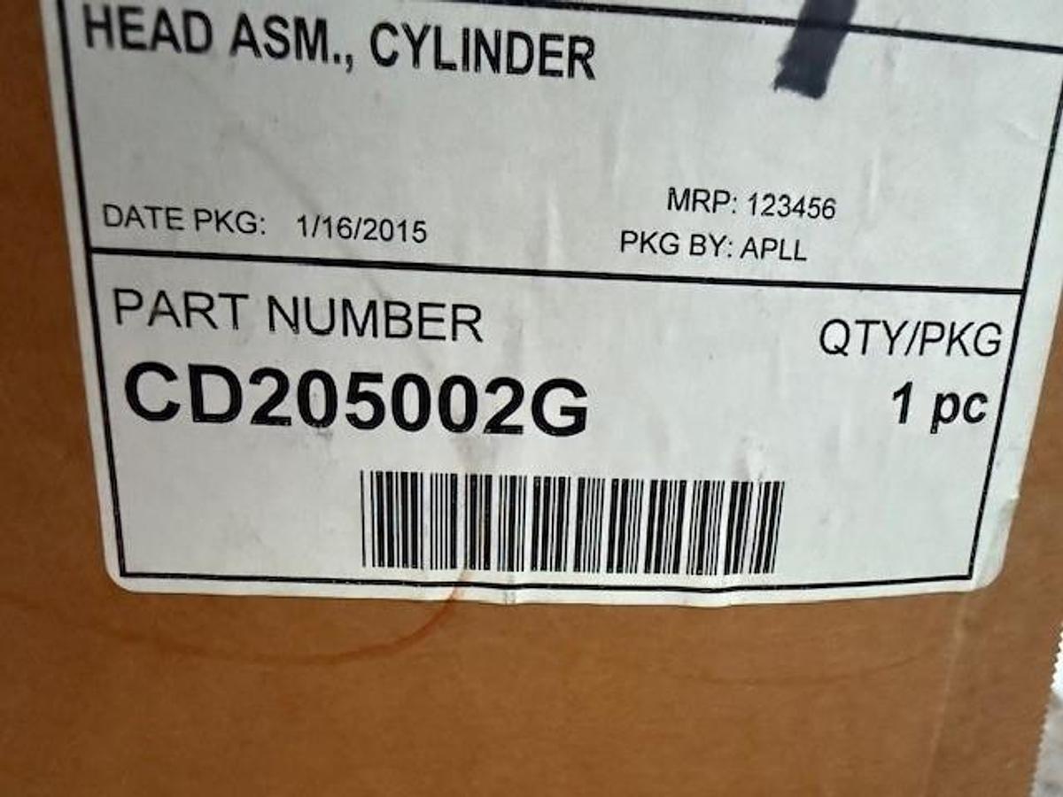 Waukesha Cylinder Head Core PN: COR-CD205002G