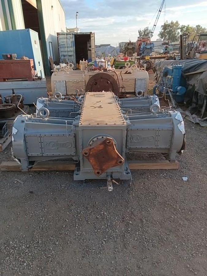 Used Ariel JGK-4 Compressor Frame SN F-14712 with 4 cylinders size 12.5" x 12.5" x 9.625" x 6.25"