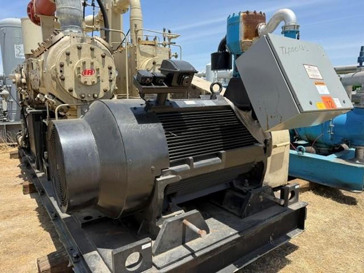 Used Ingersoll Rand 725 HP / PS4 3300M NL PET Compressor Package SN PSN9184