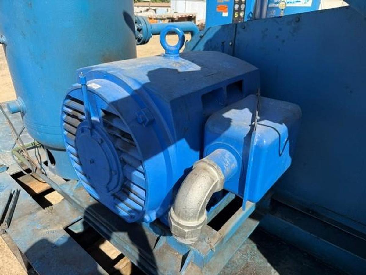 Used 300 HP / Bellis and Morcom WH28N-H3 Air Compressor SN 7779