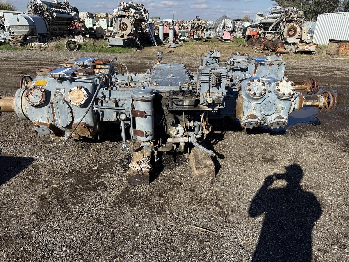 Used White Superior MW-64 Compressor Frame SN 312850