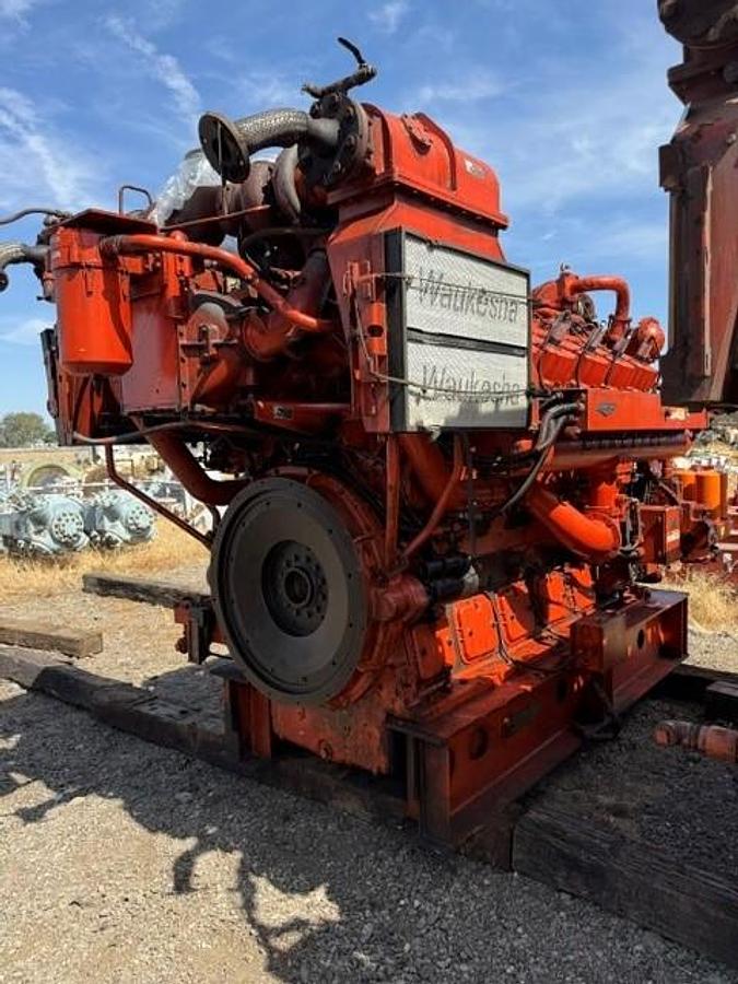Used Waukesha L5794LT ESM Engine SN C-95376/6