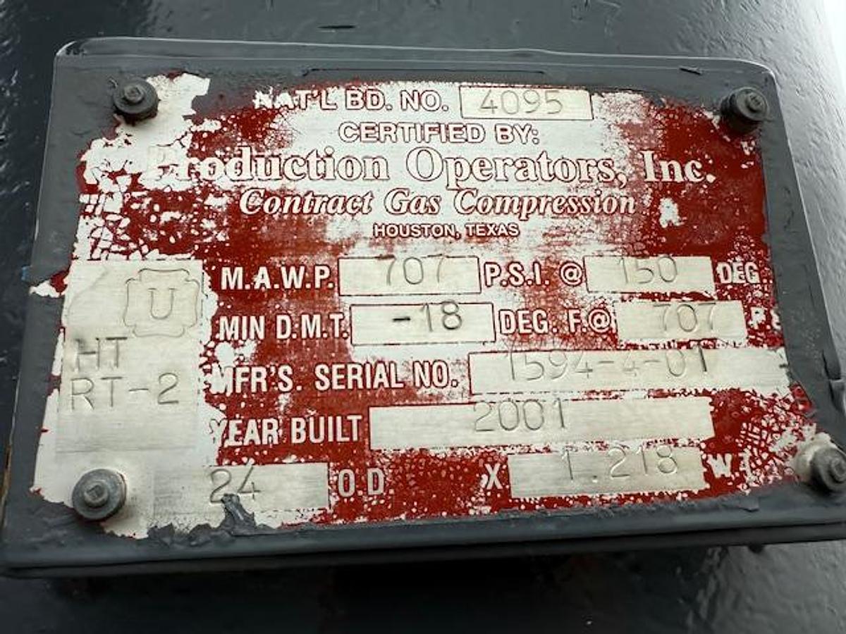 Used Waukesha L7044GSI / Ariel JGK-4 Three Stage Compressor Package SN F-17437 Size 13.625" x 13.625" x 9.625" x 6.75" with 156EH Cooler