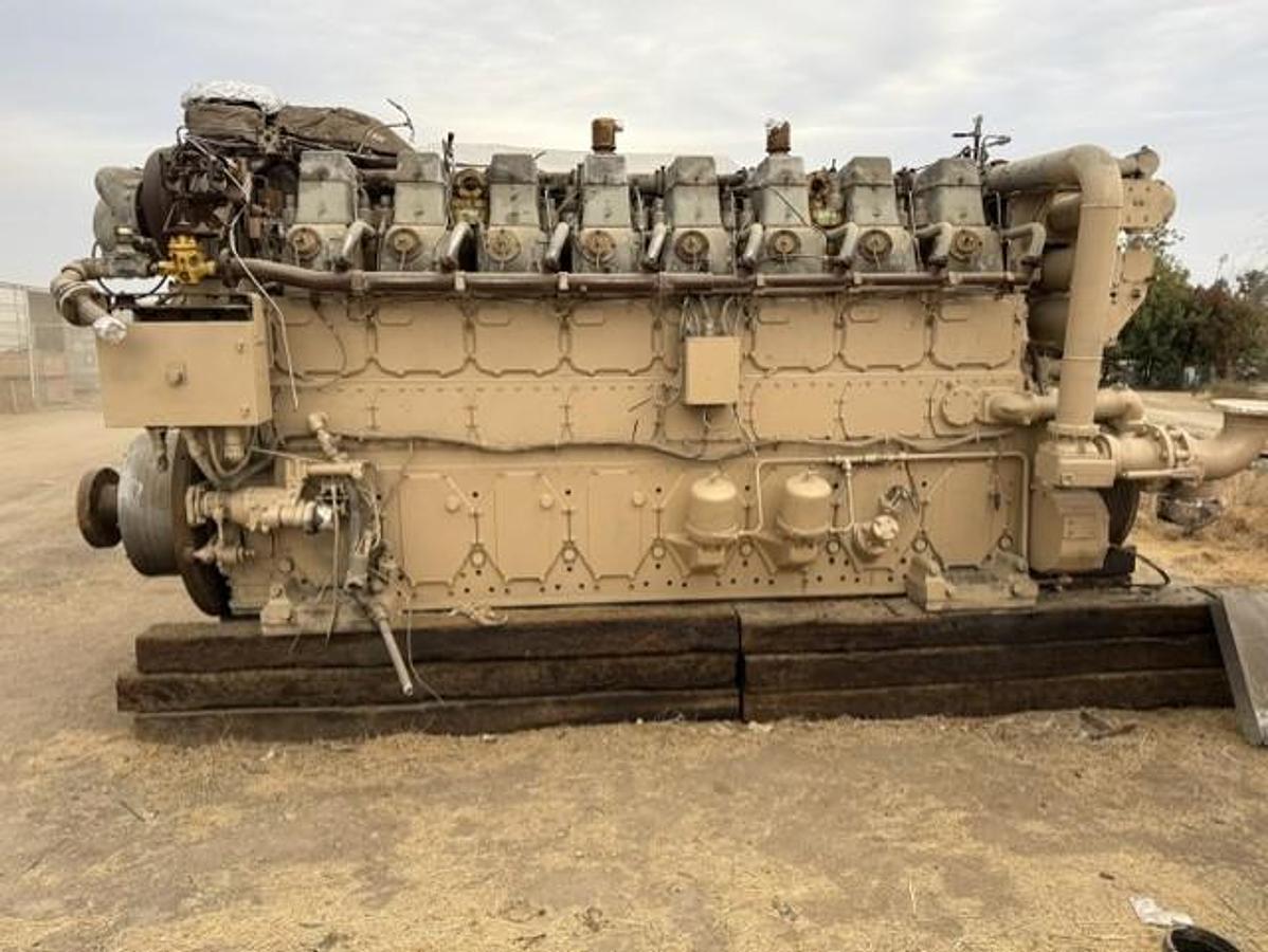 Used CAT G3608 A3 Engine SN 4WF00024