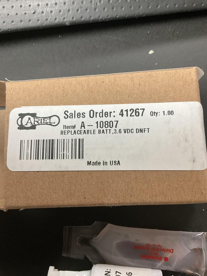 Ariel Replaceable Battery PN: A-10807