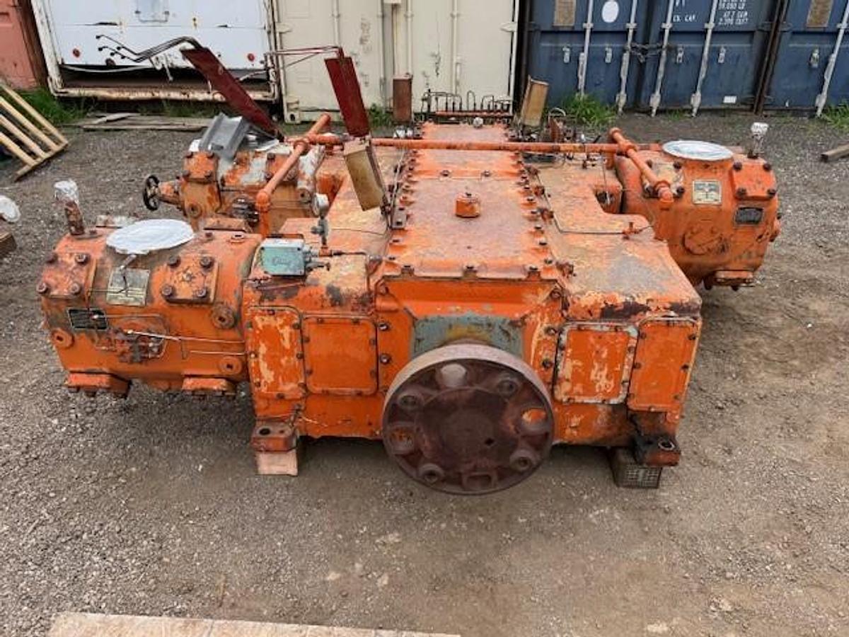 Used Cooper Bessemer AMA-4 Compressor Frame SN 47822 with 8.875” x 8.875” x 6.375” x 6.375” x 5” stroke Cylinders 