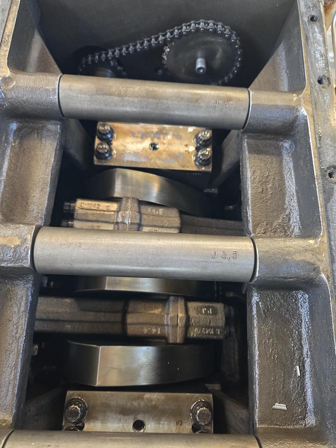 Used 600 HP / Ariel JGA-4 SN F-21749 Four Stage CNG Compressor Package Size 6.125” x 4.125” x 3.375” x 3.375” x 1.75” x 1.75” with ACE E721 Cooler