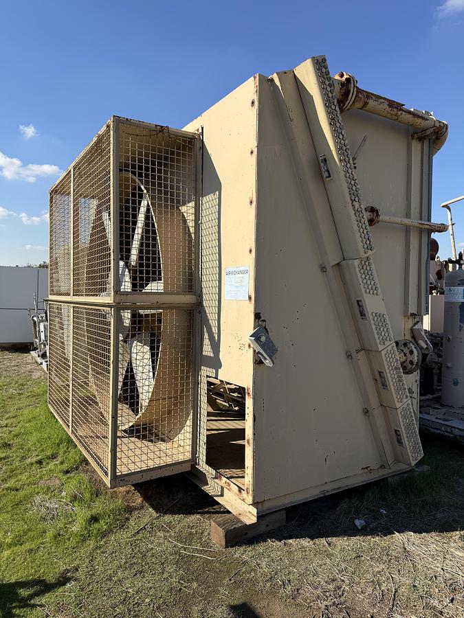 Used Air X Changer 108EH Three Stage Gas Cooler SN 002857