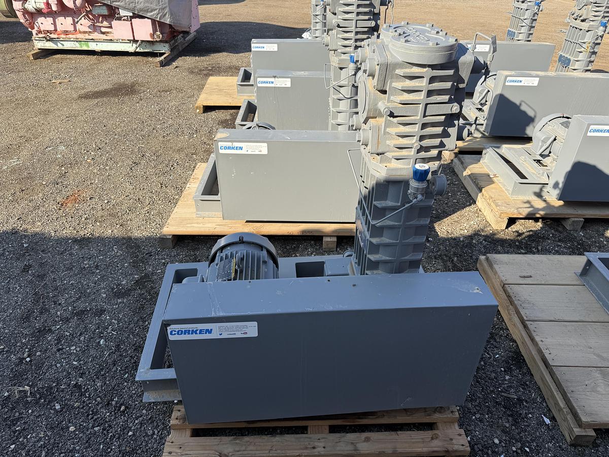 Used CORKEN GAS COMPRESSOR