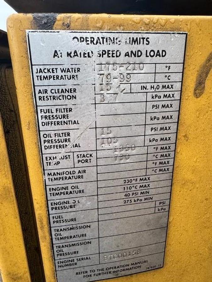 Used Cat G3508TSITA Natural Gas engines Runners 