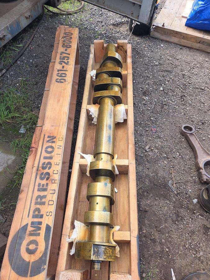 Refurbished Ariel JGJ-4 Rebuilt Crankshaft PN D-1195