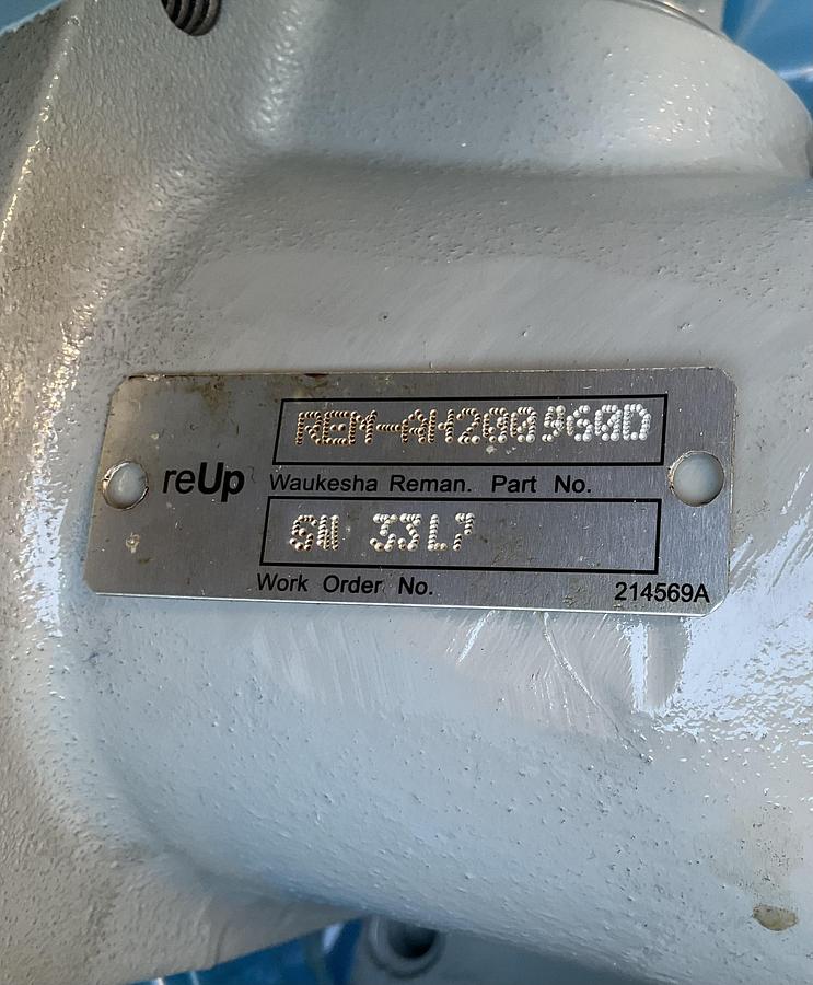 Used Waukesha Reman Jacket WaterPump PN REM-AH200960D