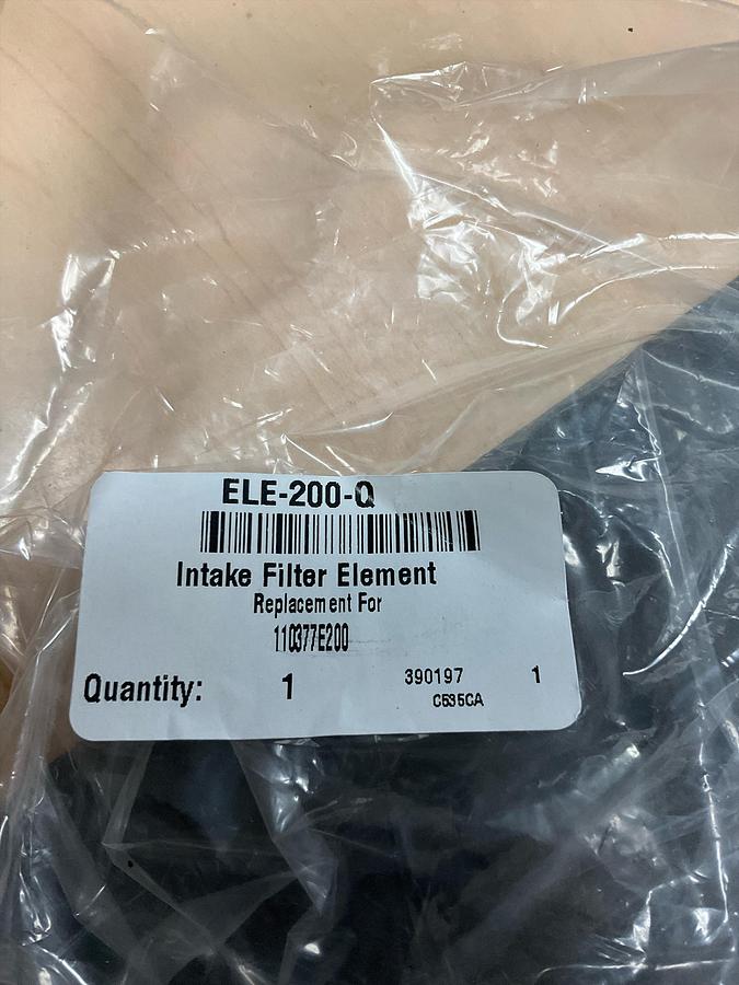 Intake Filter Element PN: ELE-200-Q